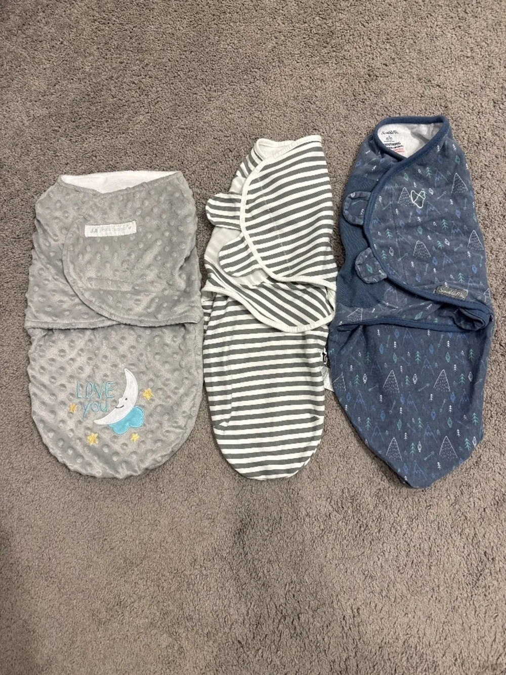 Baby Velcro Swaddle Transition Set